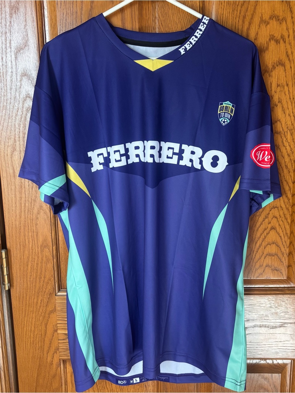 FERRERO Athletic Soccer Jersey